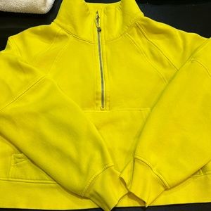 Lululemon oversized half zip tunnel neck sweatshirt